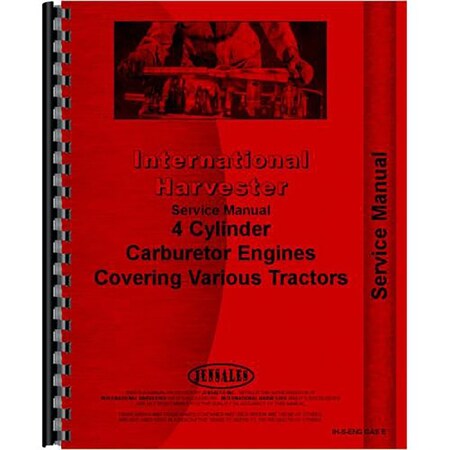 Engine Service Manual For IH-S-ENG460ETC International Harvester UD282